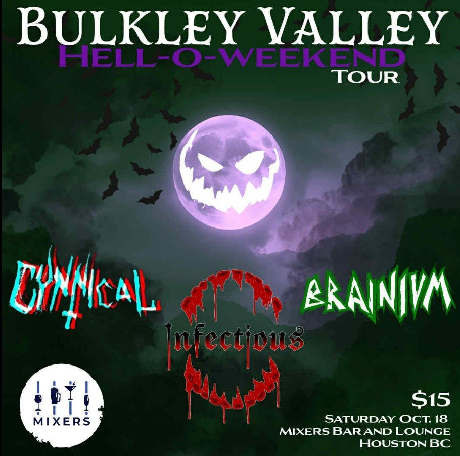 Hell-O-Weekend Tour- Live Metal Music Presented By Infectious